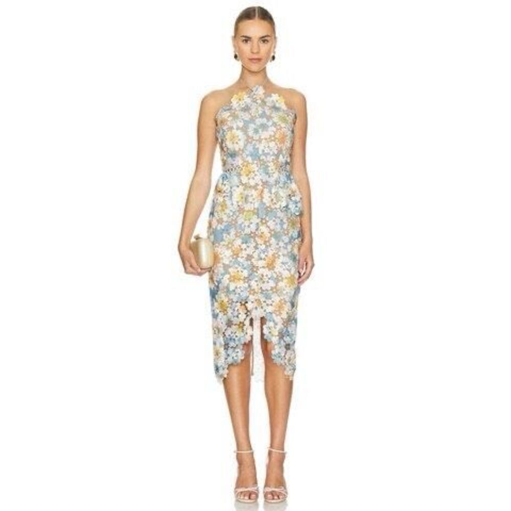 ELLIATT Lilac Dress in Blue Multi Dress wedding  Birthday Dress size S NWT$265